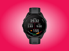 La Foreunner 165 fait partie des cinq montres connectées éligibles au téléchargement de la version logicielle 29.05.