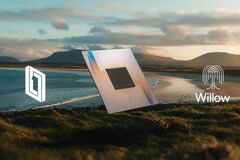 Le processeur quantique Willow de Google, qui a démontré une nouvelle technique de réduction des erreurs en informatique quantique.