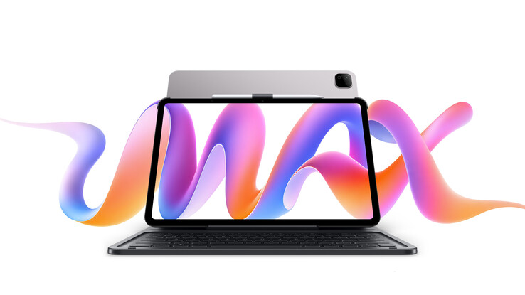 Image promotionnelle de la Honor Pad X9b Max avec clavier