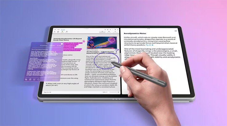 L'Idea Tab Pro Gen 2 est livrée avec Android 16.