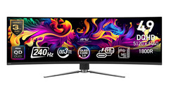 Le MPG 491CQPX coûtera un peu plus cher que le MPG 491CQP lorsqu'il sera lancé dans le courant de l'année. (Source de l'image : MSI)