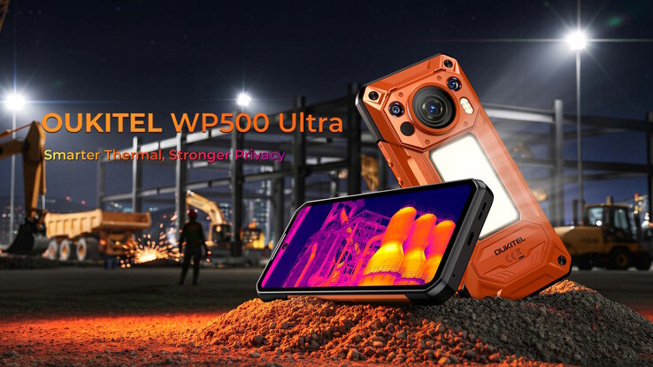 Le WP500 Ultra est livré avec une caméra thermique