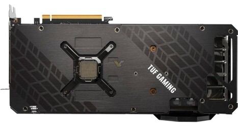 Le jeu ASUS TUF RX 6800 XT. (Source de l'image : ASUS)