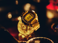 La montre à bague CRW-001G-9 de Casio (photo) est lancée au Royaume-Uni. (Source de l'image : Casio)