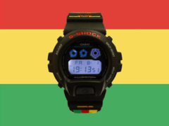 La montre G-Shock x Channel One Soundsystem Collaboration Watch (photo) sera lancée au Royaume-Uni. (Source de l&#039;image : Casio, édité)