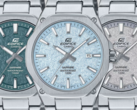 De gauche à droite (photo) : Casio Edifice EFR-S108DE-3A, EFR-S108DE-2A et EFR-S108DE-8A. (Source de l'image : Casioblog)