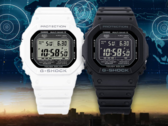 La Casio G-Shock GW-5000HS-7ER et la G-Shock GW-5000HS-1ER (de gauche à droite). (Source de l'image : Casio)