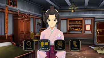 environnements en 3D dans The Great Ace Attorney Chronicles (Image source : Steam)