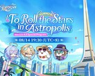 Illustration promotionnelle officielle de Honkai: Star Rail version 4.5, « To Roll the Stars in Astropolis ».