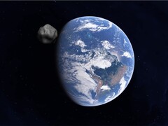 Image montrant un astéroïde se dirigeant vers la Terre. (Source de l&#039;image : Batman111 - Pixabay)