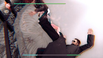 Sur la photo : une capture d'écran du jeu Judgment.