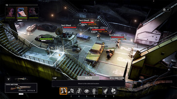 Une image montrant un combat dans Mutant Year Zero : Road to Eden.