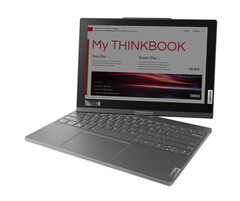 Le ThinkBook Plus Twist a un design CNC unibody et un coloris Storm Grey. (Image source : Lenovo)