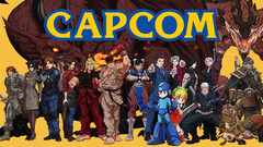 Logo de Capcom représentant des personnages de ses jeux. L'éditeur japonais a largement échappé à la vague de licenciements qui a frappé les studios de jeux vidéo occidentaux.