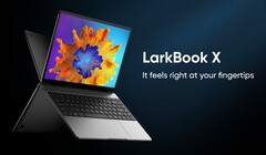 Le Chuwi LarkBook X comprend un processeur Intel Jasper Lake et un écran haute résolution. (Image source : Chuwi)
