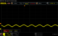 Scintillement PWM (20 % de luminosité)