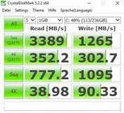 Medion Erazer X6805 - SSD.