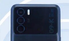 Nouveau téléphone OPPO, nouvelle caméra bosselée. (Source : TENAA)
