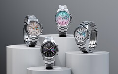 Le Batavi Marina Chronograaf est disponible avec des cadrans de couleur soleil levant, brume, nuit et sable (Image source : Batavi)