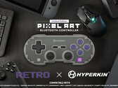 La manette sans fil Hyperkin Pixel Art est une version moderne de la manette SNES. (Source de l'image : Hyperkin)