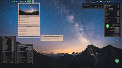 Mabox Linux en action (version de juin 2023) (Source de l'image : Mabox Linux)