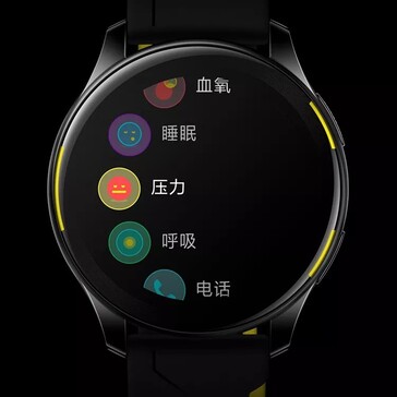 OnePlus Watch Cyberpunk 2077 Edition (image via Tech Droider sur Twitter)