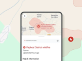 Un incendie dans la région de Paphos, à Chypre, a été provoqué par la réfraction de la lumière à travers du verre brisé, selon Google. (Source de l'image : blog de Google)