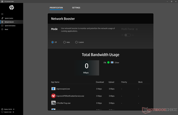 Network Booster peut être utilisé pour empêcher certaines applications de se connecter à l'internet