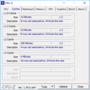 CPU-Z : Cache