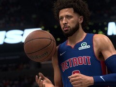 DLSS 5 avec le rendu neuronal activé dans NBA 2K27.