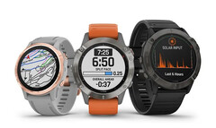 Garmin continue d'apporter des modifications mineures à la série Fenix 6 et à ses homologues. (Source de l'image : Garmin)