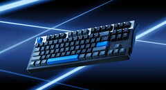 Clavier de jeu Iqunix EZ80 à effet Hall en bleu