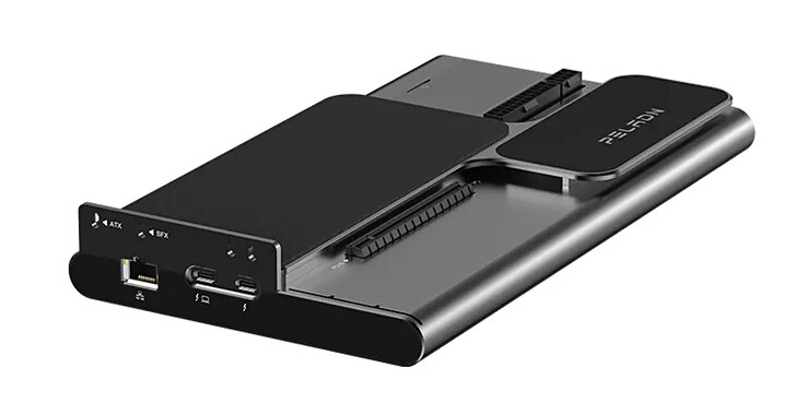 Peladn dissimule une extension SSD M.2 sous le Link S-3. (Source de l'image : Peladn)