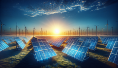 Des chercheurs de l&#039;université de Kyoto ont construit la première cellule solaire BPVE à contrôle magnétique. (Source de l&#039;image : DallE3)