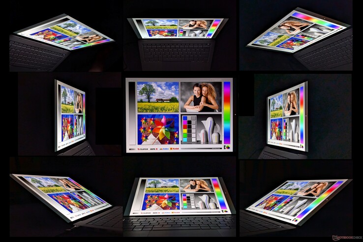 L'OLED tandem ne présente pas le même effet arc-en-ciel que l'OLED standard, pour des angles de vision encore plus larges