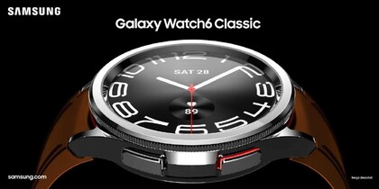 Galaxy Watch6 Classic. (Source de l'image : @evleaks)