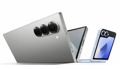 Samsung a déjà révélé à quoi ressemblent les Galaxy Z Flip6 et Galaxy Z Fold6. (Source de l'image : Samsung - édité)