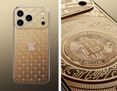 Caviar habille l&#039;iPhone 17 Pro Apple d&#039;or 18 carats (Image source : Caviar)