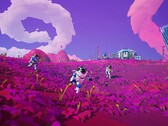 Astroneer est un jeu d'artisanat de survie de science-fiction avec une coopération à quatre joueurs et de nombreuses couleurs vives. (Source de l'image : Steam)