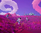 Astroneer est un jeu d'artisanat de survie de science-fiction avec une coopération à quatre joueurs et de nombreuses couleurs vives. (Source de l'image : Steam)