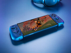 La nouvelle mise à jour, v0.11.0, est désormais disponible pour PC et Android. En photo : un téléphone Android exécutant un jeu Nintendo Switch. (Source de l'image : Razer et r/Zelda)