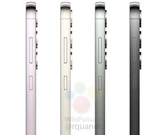 Les fiches techniques de Samsung Galaxy S23 et Galaxy S23+ ont été divulguées en ligne (image via Winfuture)