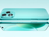Le Honor 400 Lite a un design assez voyant avec un appareil photo triangulaire (Image source : Honor)