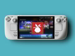 La collection de jeux Microids Mega Mix expirera le 20 novembre. Illustration : Steam Deck avec le logo Humble Bundle. (Source de l'image : Valve et Humble Bundle - édité)