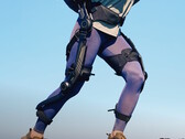 L’exosquelette Hypershell Halo est fixé à la fois au haut et au bas des jambes afin d’apporter une assistance motorisée à la marche.