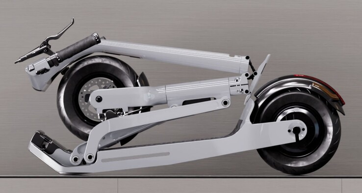 Le scooter électrique LAVOIE série 1. (Source de l'image : LAVOIE)