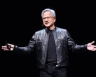 Jensen Huang, PDG de Nvidia, prononce un discours (Source : CNA)