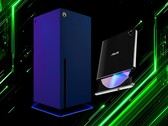 Un lecteur Blu-ray visible à côté de la console Xbox « Project Helix »
