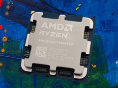 Le Ryzen 7 9800X3D est actuellement la seule puce Zen 5 X3D sur le marché. (Source de l'image : Notebookcheck, Unsplash, édité)