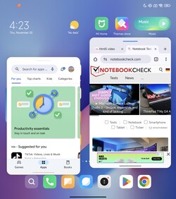 Multitâche avec la fonctionnalité Floating Windows de MIUI 14.1.